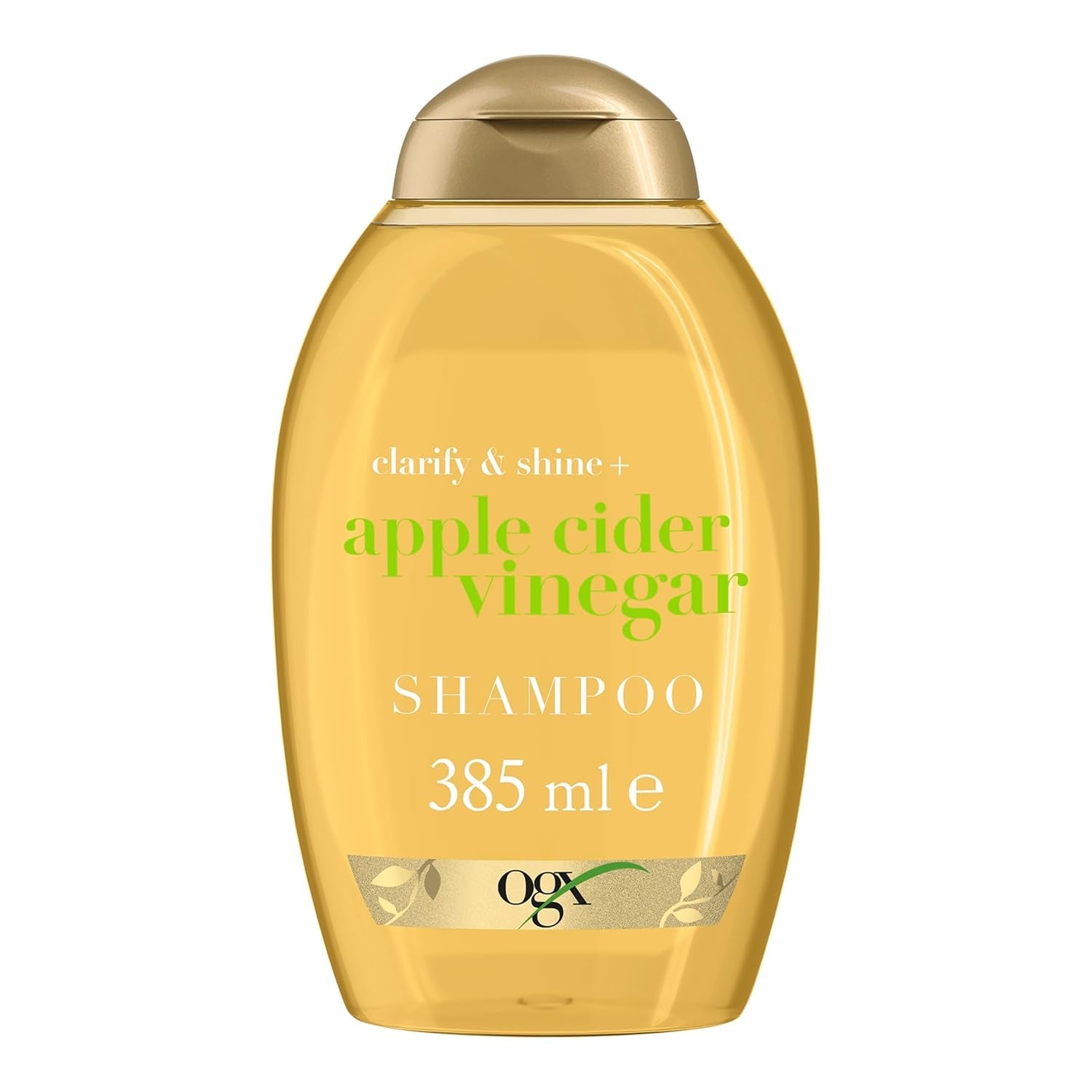 OGX Clarify & Shine Äppelcidervinägerschampo, äppelcidervinäger Hårvård dusch och bad Naty Shop 385 ml