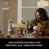 LEGO Icons The Lord Of The Rings: Rivendell - Vuxensamling och visningsset med 15 unika minifigurer inklusive Gandalf, Legolas, Aragorn och Frodo, exklusivt på Amazon - 10316 Byggset Besuche den LEGO-Store