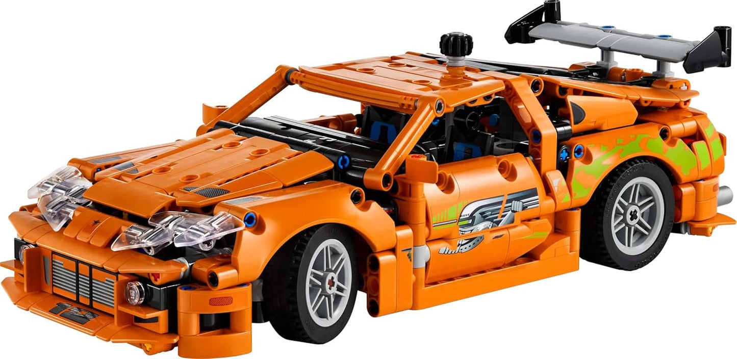 LEGO Technic Fast and Furious Toyota Supra MK4 - Leksaksbil - Med 6-cylindrig motor och öppningsbara dörrar - Modellset för pojkar och flickor över 9 år - Födelsedagspresentidé 42204 Byggset Beuche den LEGO-Store