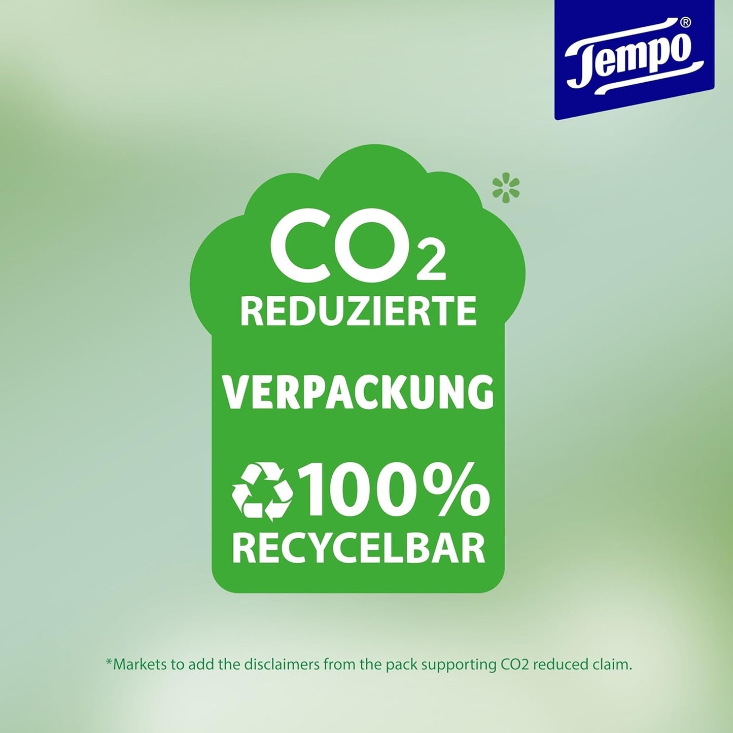 Tempo ''Gentle & Sensitive'' våttoalettservetter - Megapack - 16 paket med 42 våtservetter vardera - Duo Pack - Natural Aloe Vera - Hygieniskt papper, dermatologiskt testat, hudneutralt