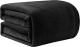 Good Nite Mysig filt Fluffy Filt Sängfilt Soffa Filt XL Living Filt Fleecefilt 150X200Cm Svart Mjuk Varm Filt Fluffy Filt Sängar och filtar Good Nite Svart 150X200Cm