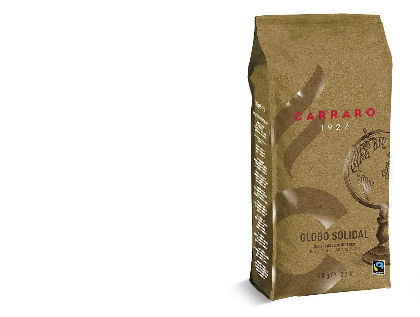 Globo Solidale Fairtrade kaffebönor 1KG
