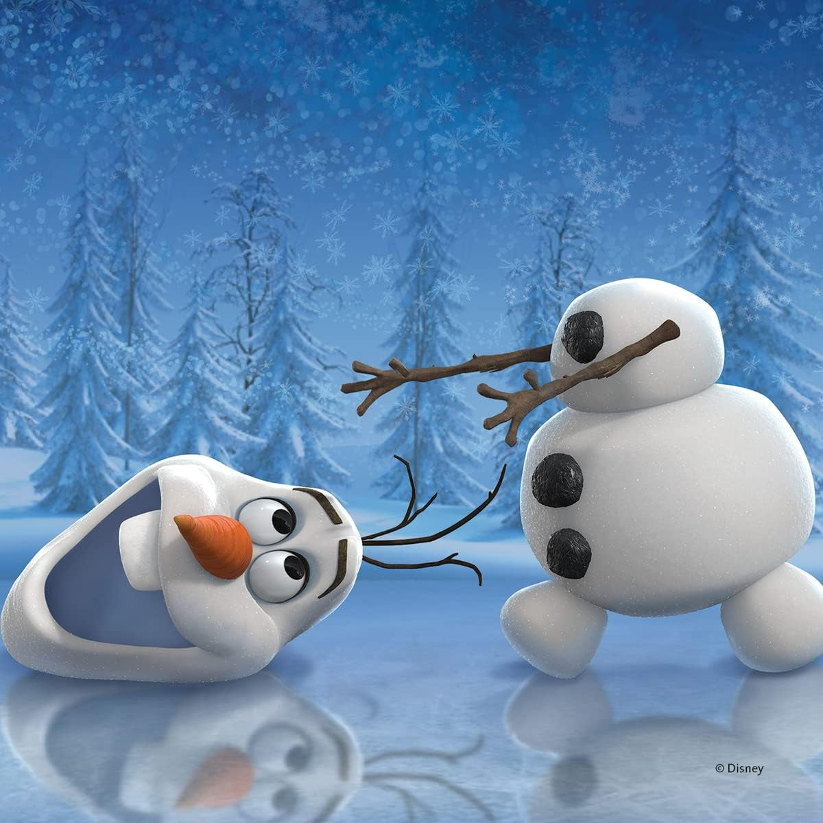 Ravensburger barnpussel - 09264 Adventures in Winterland - pussel för barn över 5 år, Disney Frozen pussel med 3X49 bitar Puzzle Naty Shop