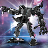LEGO Marvel Venom Mech vs. Miles Morales rörliga actionfigurer för barn Spider-Man Set med Superhjälte Duell Minifigurer Leksakspresent för pojkar och flickor 6 år gamla 76276 Byggset Besuche den LEGO-Store