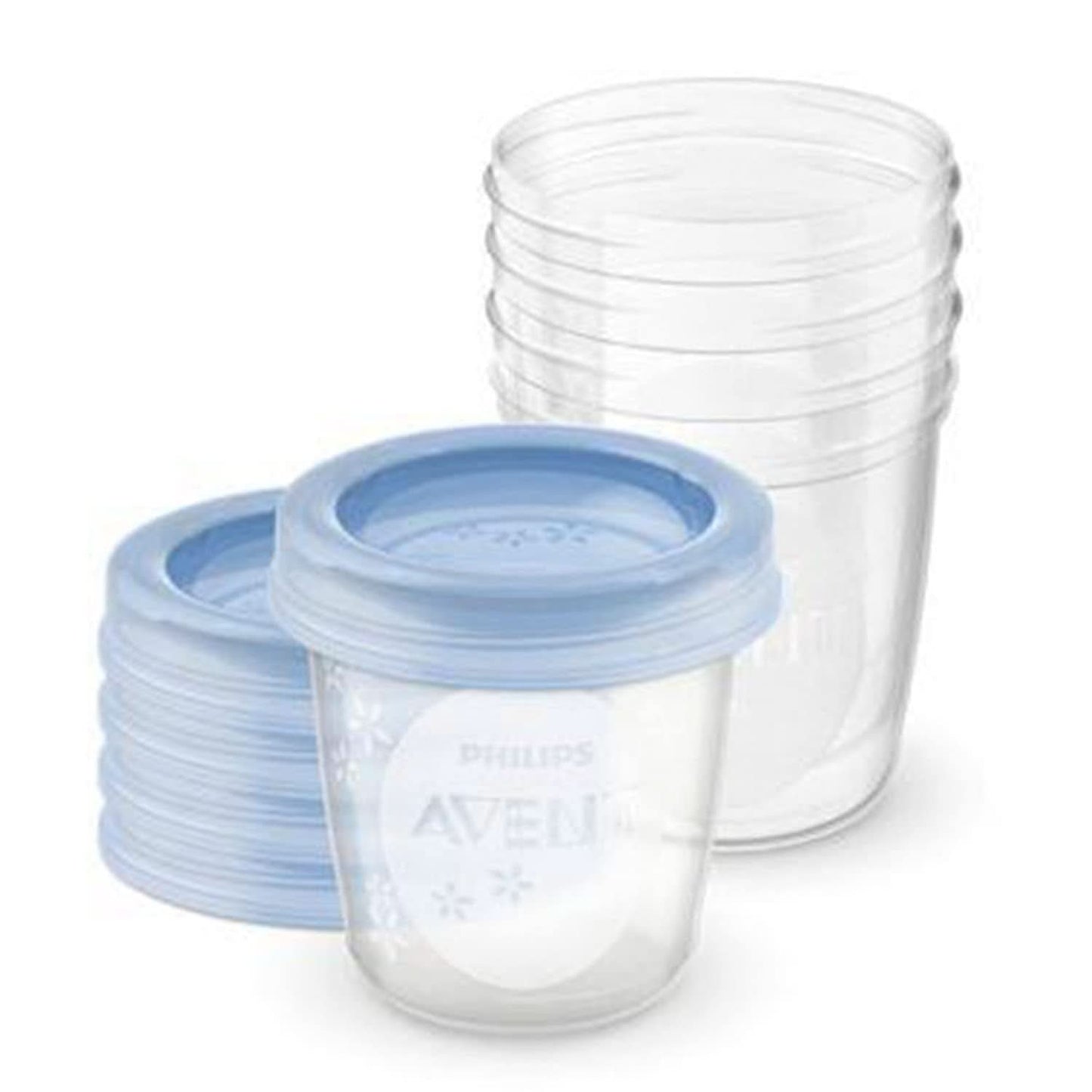 Philips AVENT SCF619/05 Förvaring Becher Für Muttermilch, Becher Inklusive Deckel Tillbehör Mat och amning Bebe Naty Shop