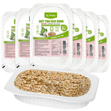Elf-Family Konjak Reis Thai Brauner Shirataki Bowl -[Diätbox für 1 Wo.] - Instant Jasmin Reis - Fertiggerichte für Mikrowelle - Natürlich Superfoods Mikronährstoffe - Vegan/Low Carb/Fettfrei- 6er Box