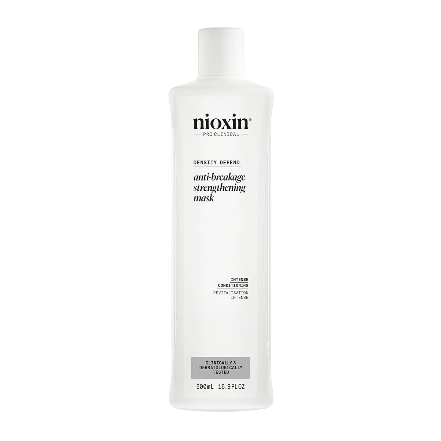 Nioxin Density Defend Anti-Breakage Strengthening Hair Mask - Återfuktande hårmask mot hårbrott, leave-in hårvård med vitamin C Hårmask Naty Shop 500 Ml (1 pack)