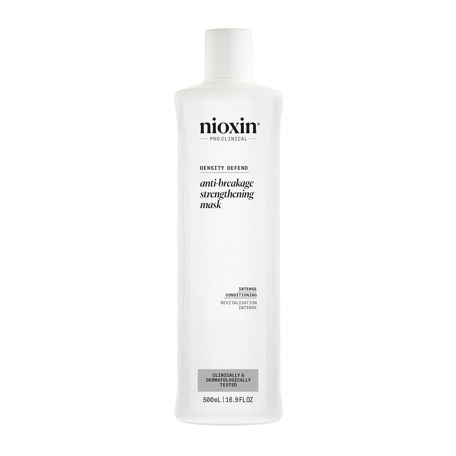 Nioxin Density Defend Anti-Breakage Strengthening Hair Mask - Återfuktande hårmask mot hårbrott, leave-in hårvård med vitamin C Hårmask Naty Shop 500 Ml (1 pack)
