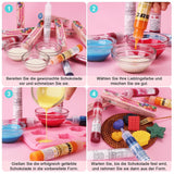 Fettlöslig matfärgning - 30 ml koncentrerad oljebaserad matfärgning för choklad matfärgningsset för tårtdekorering, fondant, smörkräm, bakning, hantverk (marinblå)