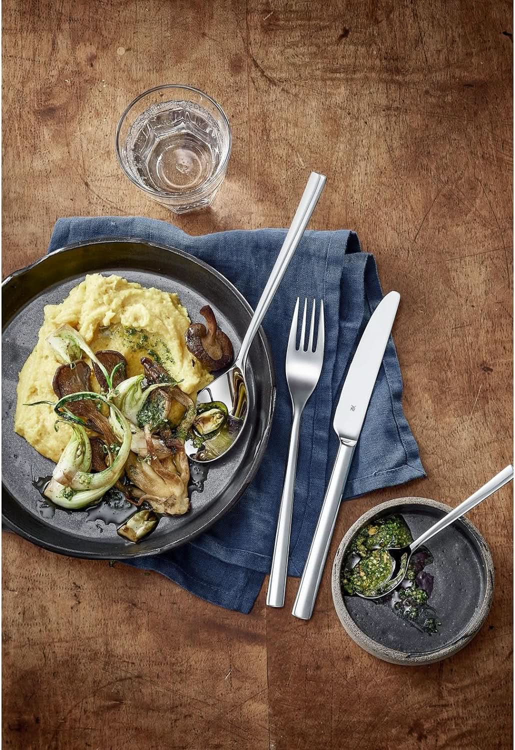 Silit Trend bestickset 6 personer, 30 delar, monoblockknivar, rostfritt stål Crominox Kitchen Naty Shop