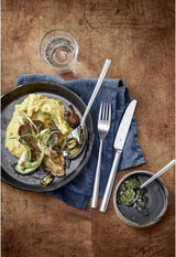 Silit Trend bestickset 6 personer, 30 delar, monoblockknivar, rostfritt stål Crominox Kitchen Naty Shop