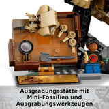 LEGO Jurassic World Dinosaur Fossils: Triceratops Skull Model, dinosaurie leksak för pojkar och flickor från 9 år, present till barn och fans Jurassic World 76969 Byggset Besuche den LEGO-Store