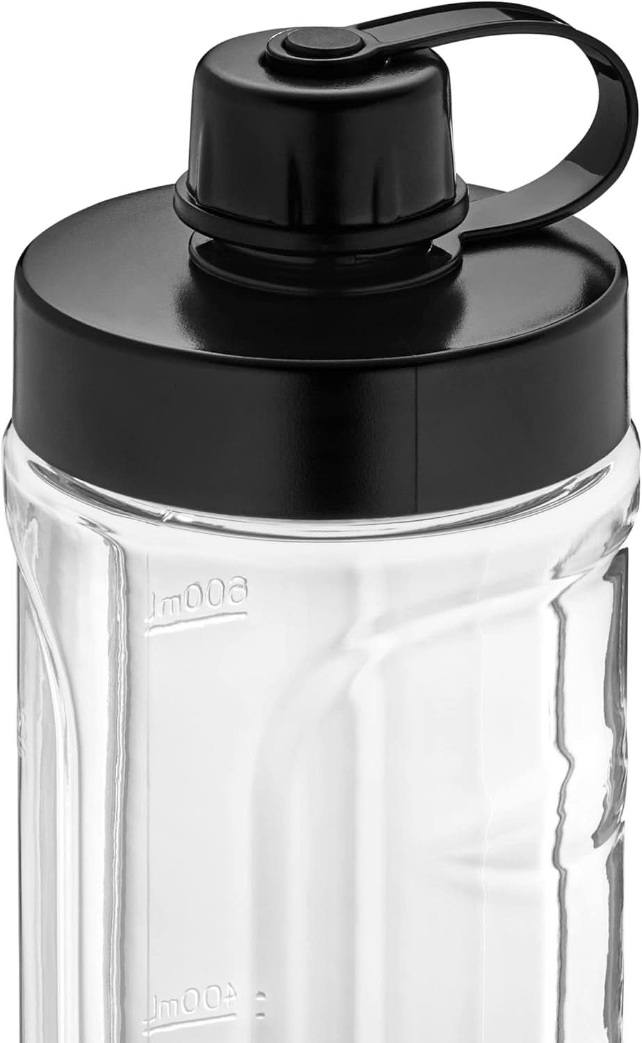 WMF Küchenminis Smoothie-To-Go, Mini Standmixer Mit Zwei Mix-/Trinkbehältern 0.6L, Mixer Hochleistungsmixer 300 W, Edelstahl Matt, Schwarz Kitchen Naty Shop