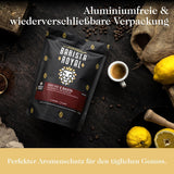 Provset av espressobönor 4 x 350g espressobönor | Discovery Pack/Sample Pack | Robusta och Arabica | Idealisk för helautomatiska enheter och portafilter | KUNGLIG BARISTA