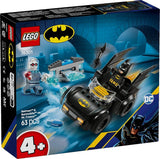 LEGO DC Batman: Batman & Batmobile vs. Mr. Freeze - Superhjältebilleksak med 2 minifigurer - Isskytt med eldelement - Present till pojkar och flickor från 4 år 76301 Byggset Besuche den LEGO-Store