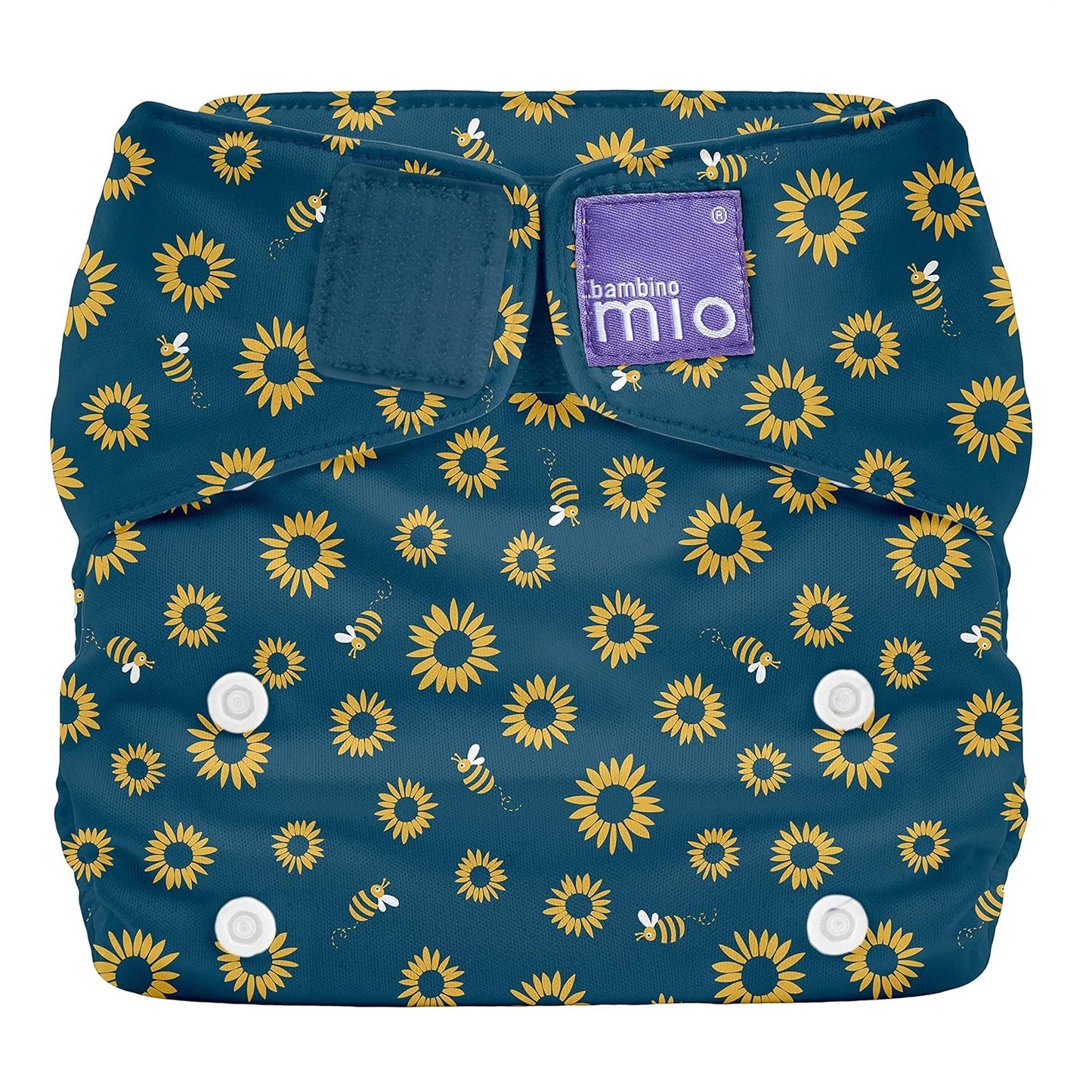 Bambino Mio, tygblöja Miosolo Classic Allt-i-ett, ekologisk blöja utan kemikalier