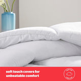 Silentnight bounceback täcke, 13,5 tog, king size, bomullsblandning, vit, king size Täcken och täcken Naty Shop
