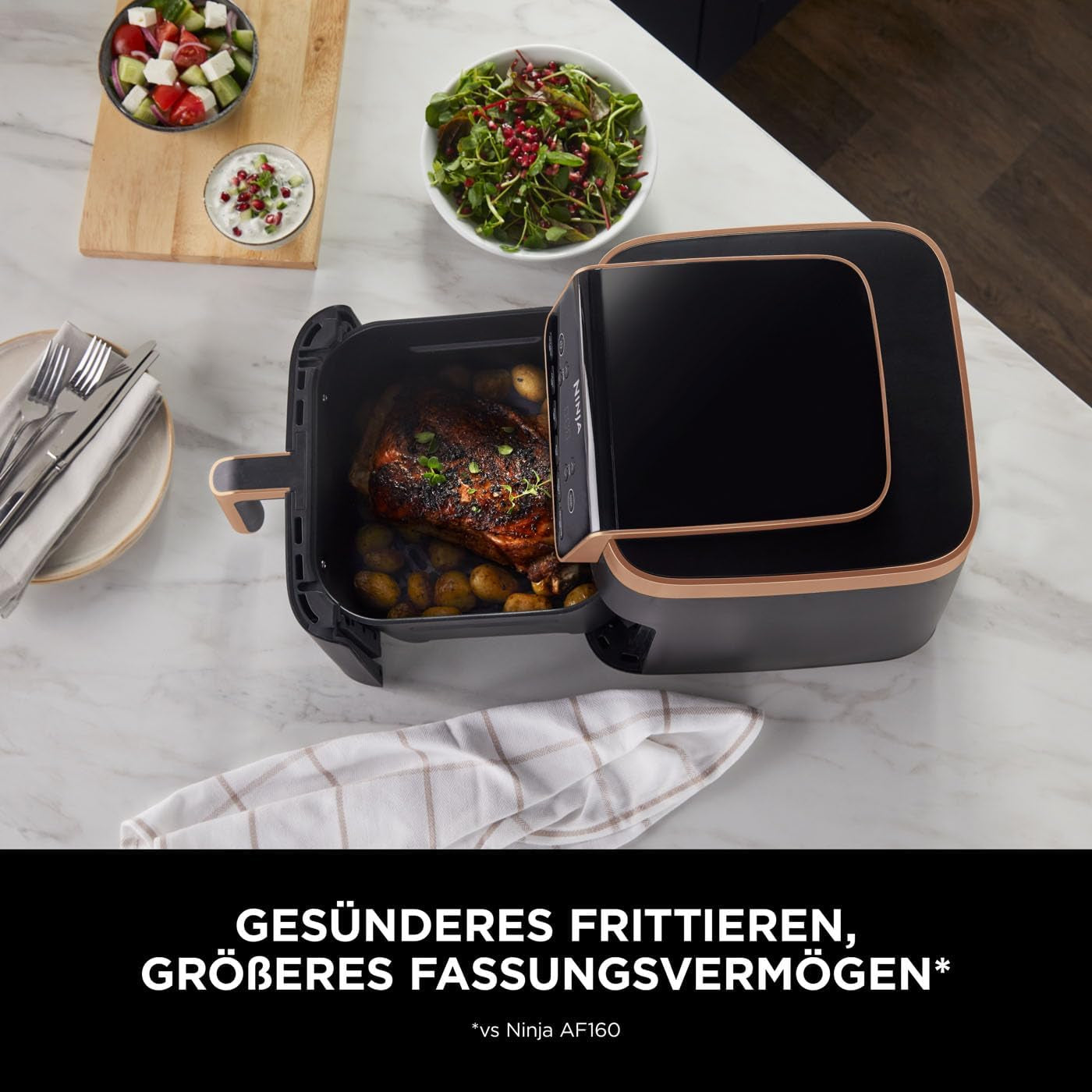 Ninja Air Fryer MAX PRO AF180EUCP, 6,2 liter, oljefria Naty Shop Appliances