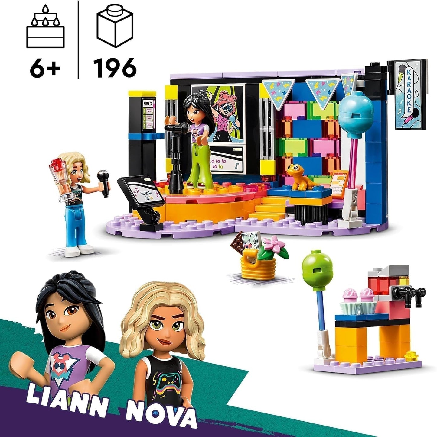 LEGO 42610 Karaokefest med vänner Byggset Besuche den LEGO-Store