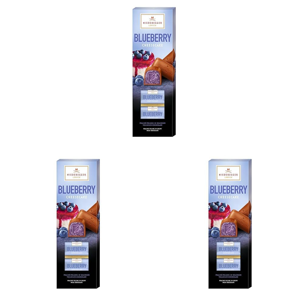 Niederegger Klassisk Choklad "Blåbärscheesecake" 100g