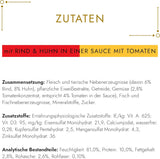 Gourmet Gold Délicatesse en sås nötkött och kyckling våt kattmat, förpackning om 12 (12 x 85 g)