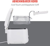 Alpina Deep Fat Fryer 2,5L DF-165, 1800W - Justerbar temperatur upp till 190°C Vitvaror Naty Shop