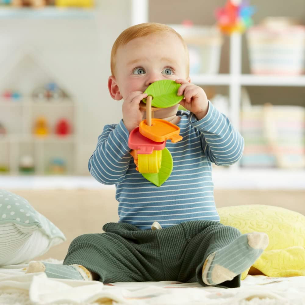 Playskool My first keys, sensorisk leksak med strukturer och ljud för bebisar från 3 månader (Amazon Exclusive) Baby Toys Naty Shop