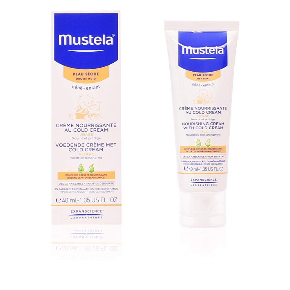 Bébé Närande ansiktskräm med Cold Cream Dry Skin 40 Ml Barn - Bad och hudvård Naty Shop Standardtitel