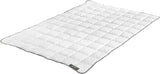 Badenia Trendline Clean Cotton Lätt täcke för sommaren, 135 X 200 Cm, Oeko-Tex certifierad, Tillverkad i enlighet med den tyska kvalitetsstandarden Täcken och täcken Naty Shop Vit 135 X 200 Cm