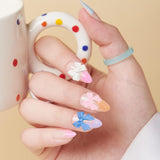 500 st 3D Nägel Charm Schleifen Charms Nägel Nail Art Charms Schleife Nagel Charms Nägel Nail Art Schleifen Nageldekorationen Mit Aufnahmewerkzeug Für Frauen Und Mädchen Nagel-Diy-Zubehör