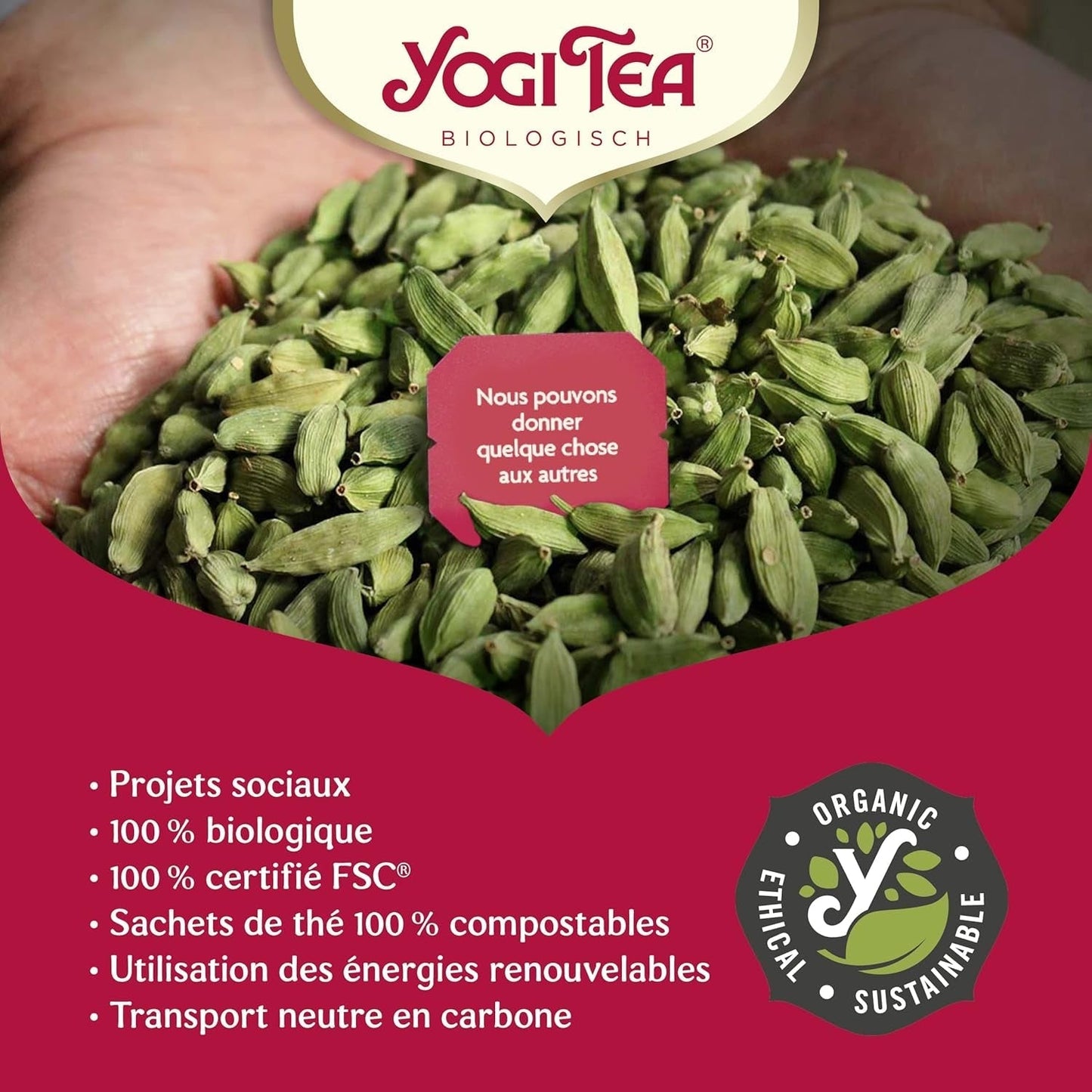 Yogi Tea - Kurkuma Chai Ekologiskt kryddat ayurvediskt te Koffeinfritt Gurkmeja Kanel Ingefärsblandning Yogi Te Lös 8 x 90 g (720 g) Förpackning Idealisk present