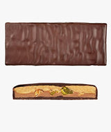 Mjölkchoklad och fransk nougat, handgjord (70 g) - Bio