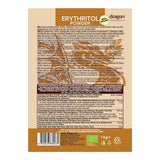 Bio Erythrit - Pulver, 100 % Bio, Vegan, Null Kalorien-1 kg sötningsmedel Naty Shop