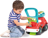 Clementoni - 17747 - Nicolò Go Go 3 i 1 - Åkbil, elektronisk inlärningshögtalare, första steg, ljus och ljud, spel för 1-åringar - Tillverkat i Italien Bebe Toys Naty Shop