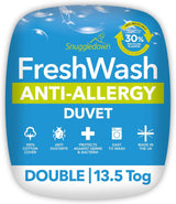 Täcke för allergier Snuggledown Freshwash, 13,5 Tog Winter Warm, bomull, vit, enkelsäng Täcken och täcken Naty Shop 10 X 200 X 200 Cm 13,5 Tog