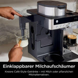 Ninja Prestige 2-i-1 filterkaffebryggare med kapslar och integrerad mjölkskummare, för latte, iskaffe och platt vit, svart CFN802EU