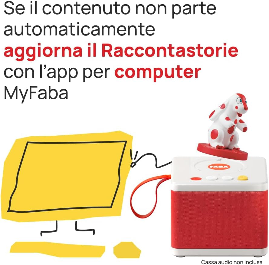 Ljudfigur - Små berättelser från Pimpa - Berättelser och ljudsagor för killar och flickor 1-3 år - Hörbart med berättelser och +, lärorikt spel italiensk version Bebe Toys Naty Shop