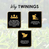 Twinings English Breakfast Black Tea 50g, 25 tepåsar, fullt, runt och starkt svart te från de bästa teplantagen i Sri Lanka och Indien. Svart te Förpackning om 1 (1 x 50 g)