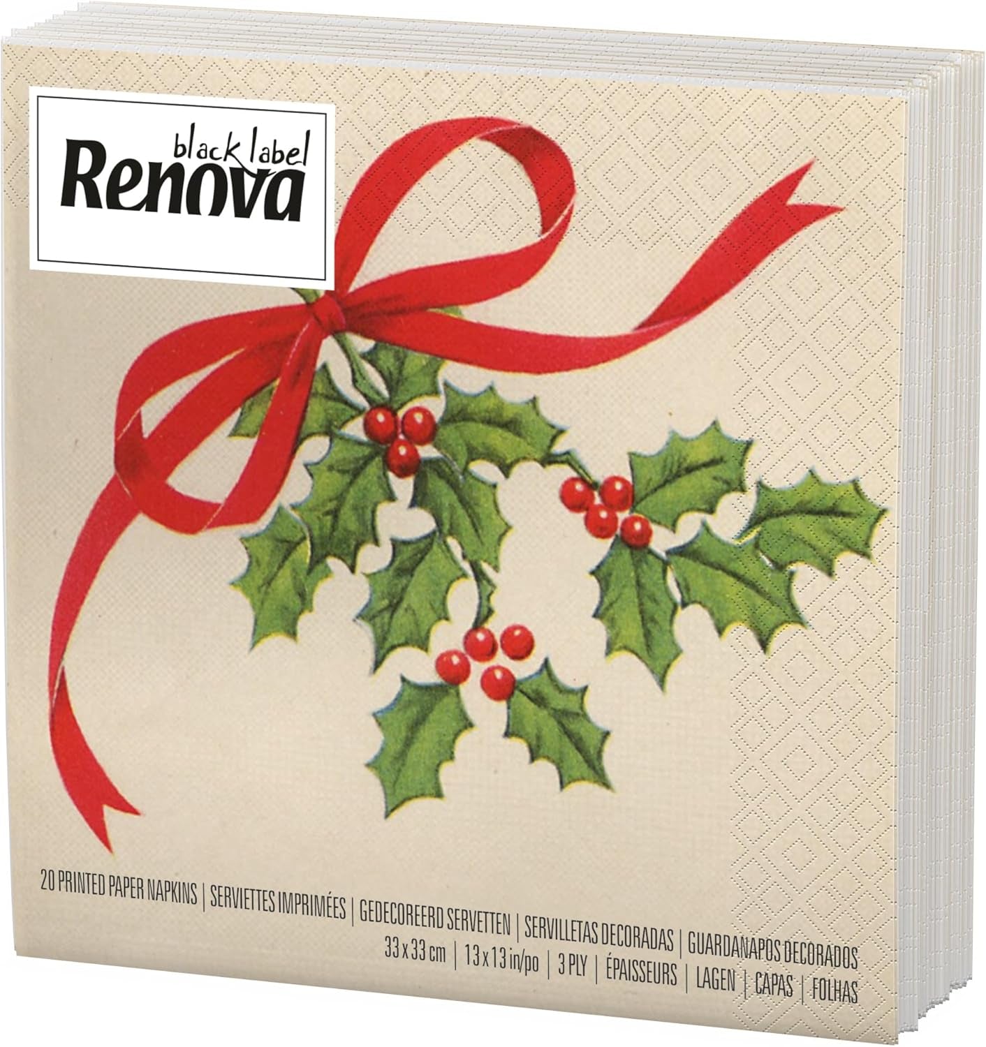 Renova julservetter - 20 pappersservetter