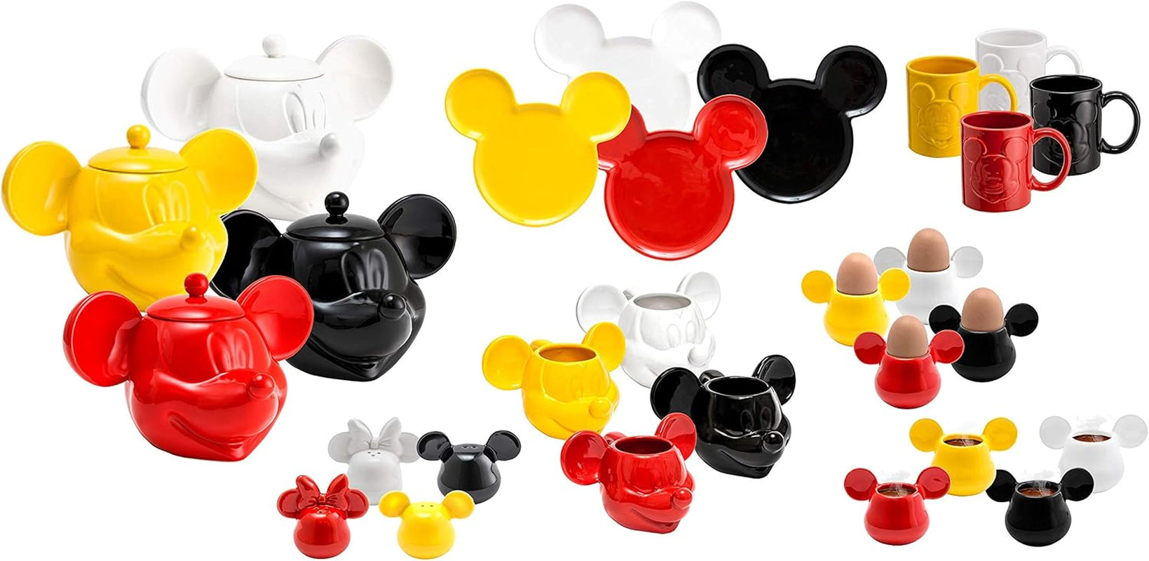Joy Toy 62129 Disney Musse Pigg 3D Kakburk Gul 25X17X20 Cm Matförvaringslådor Naty Shop