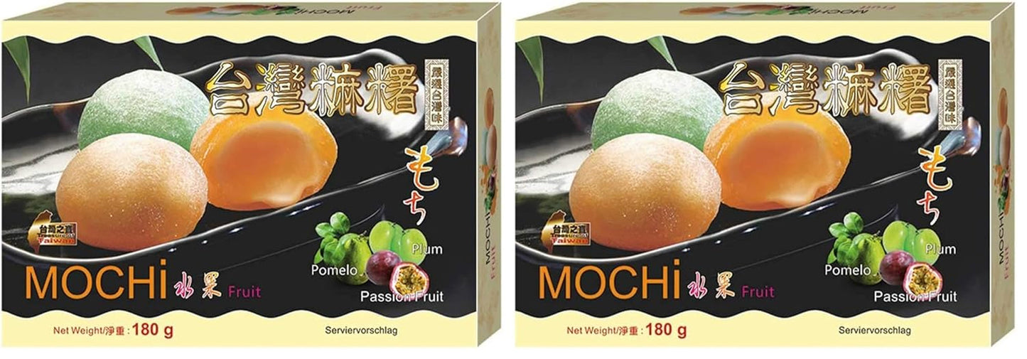 Mochi, fruktmix, 1 x 180 g
