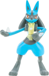 Pokémon-figurset 8-pack - 5-11 cm figur - Garchomp, Pikachu, Eevee, Lucario, Riolu, Munchlax, Glaceon & Leafeon - Nytt 2023 - Officiell leksaksactionfigurer Naty Shop