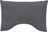 Traumnacht Exklusiv specialsovkudde med viskoelastiskt skum, 40 X 60 cm, grå, Oeko-Tex certifierad, tillverkad enligt tysk kvalitetsstandard Naty Shop standardkuddar Grå 1 st (1 pack)