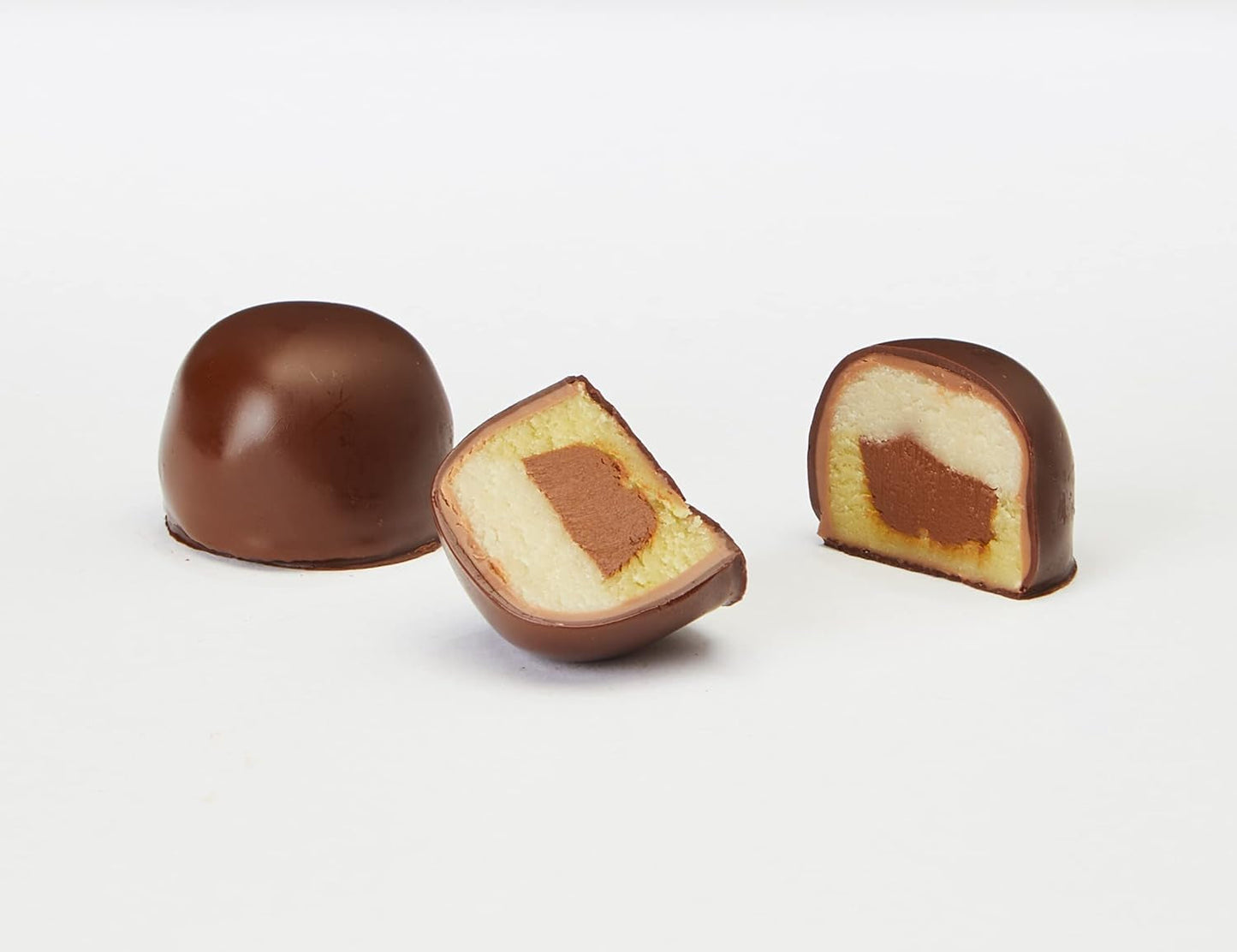 Mozart Baroque - Äkta Mozart mörk choklad marsipan Nougatbollar 12 delar 1 x 240g (Förpackning med 5)