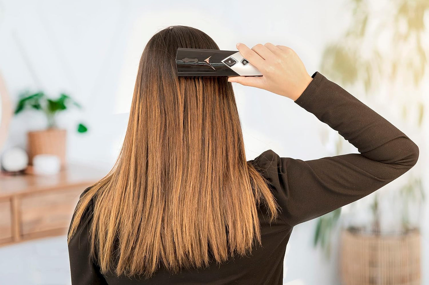 Redenhair Hårförnyelseborste - håravfallsbehandling - hårväxtstimulator - idealisk hårväxt - förebyggande av håravfall för kvinnor och män Hårvård Naty Shop