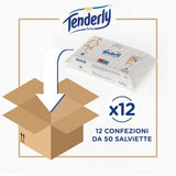 Disney babyservetter, mjuka torkdukar, idealiska för daglig babystädning, Disney figurer, paket med 12, tillverkad i Italien, dermatologiskt testad