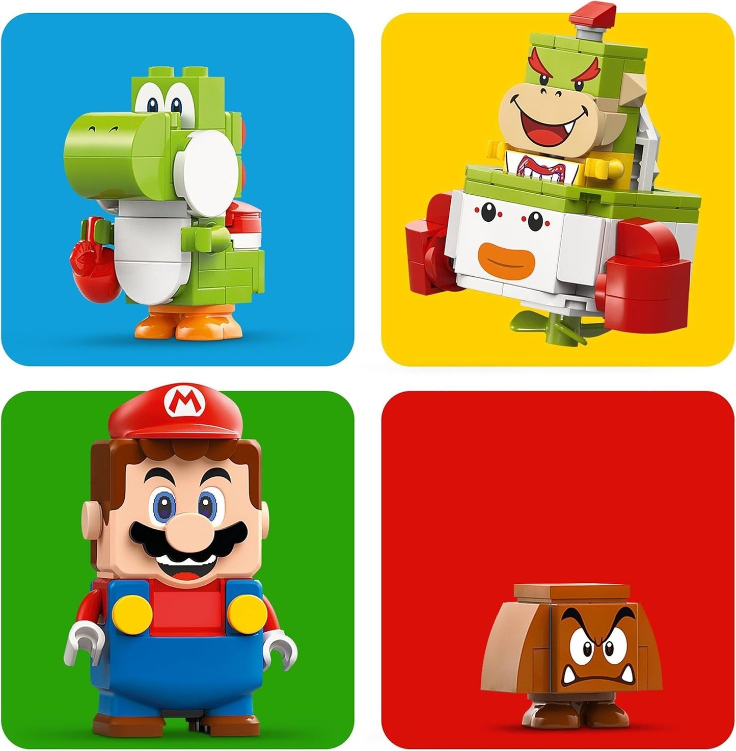 LEGO Super Mario Adventure med interaktiv Mario, Junior Clown Cart Set, Toy Yoshi, Nintendo-present för pojkar, tjejer och spelare från 6 år och uppåt 71439 Byggset Besuche den LEGO-Store