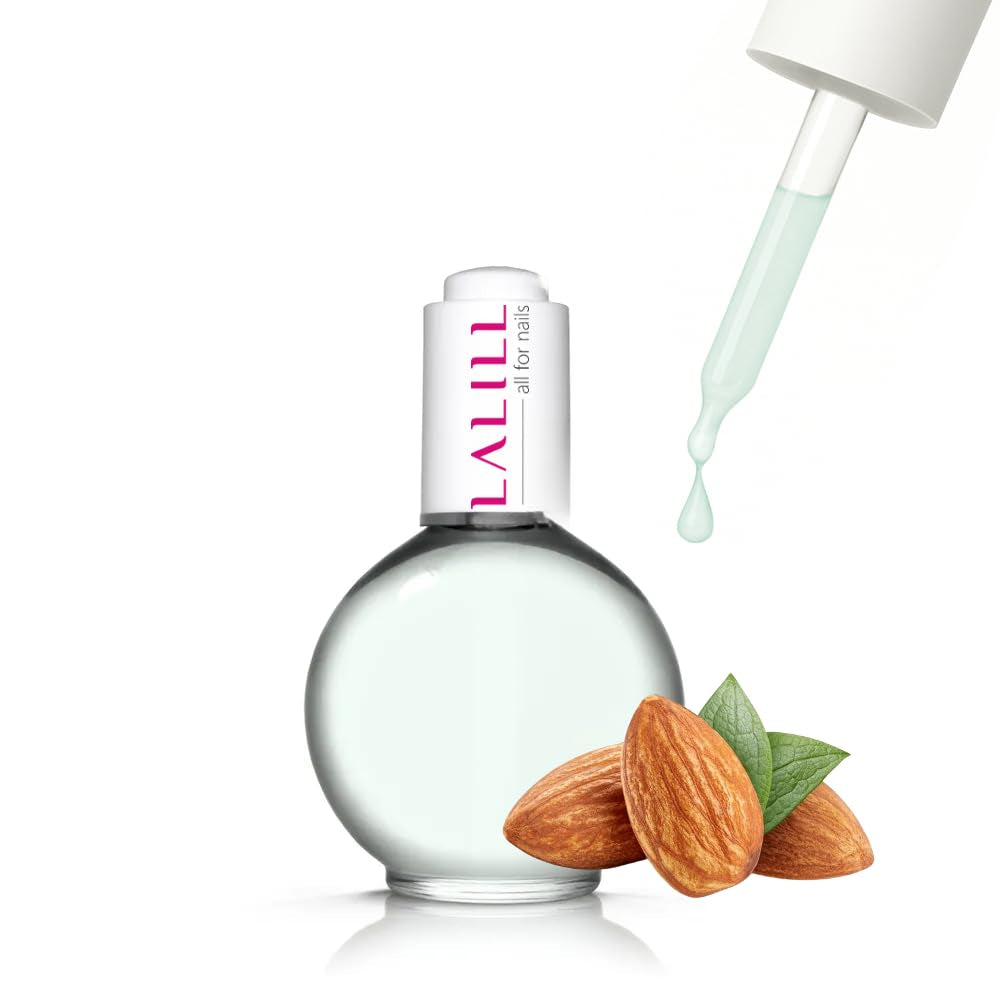 LALILL Nagelbandsolja 75Ml - Himbeere Nagelpflegeöl - Nagelöl Pflege Für Nägel Nagelhaut - SPA Maniküre Nageldesign Hände - Vegansk - Med pipett