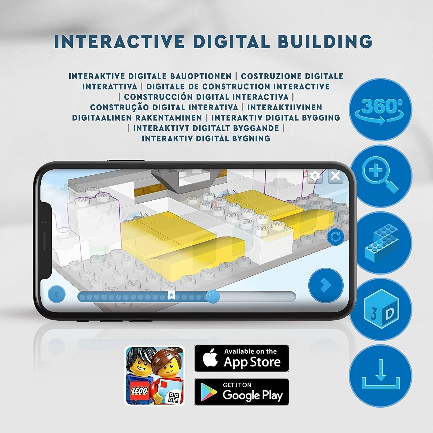 LEGO Icons miniväxter, 9 byggbara konstgjorda blommor, botanisk samlingsset för vuxna med byggbar terrakottakruka, heminredning, present för kvinnor och män 10329 Byggset Besuche den LEGO-Store
