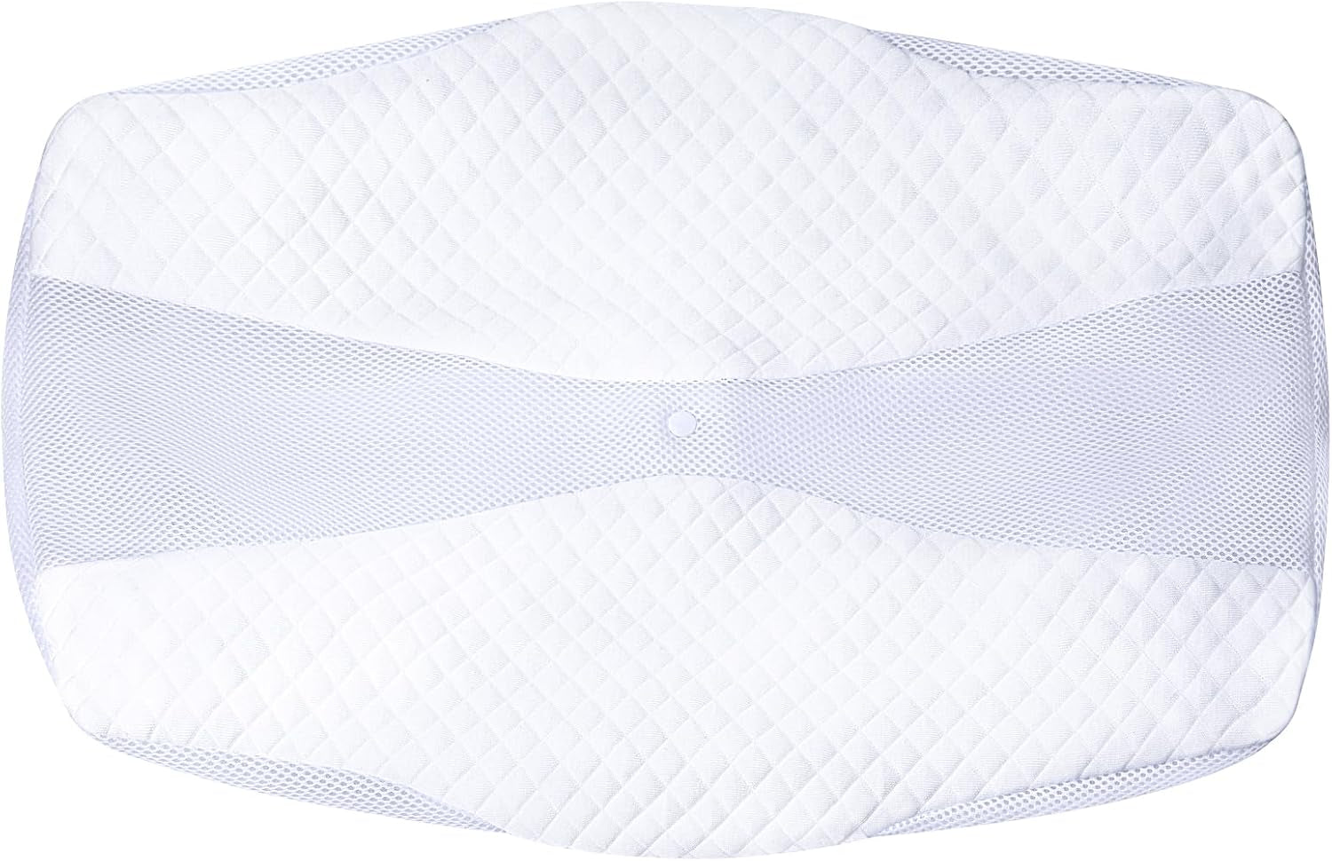 SAHEYER Ortopedisk kudde Nackstöd Kudde Huvudkudde Ergonomisk nackkudde Side Sleeper Kudde 60 X 40 X 13/11cm Memory Foam Kudde för Side Sleeper Rygg Mage Ortopediska livmoderhalskuddar Naty Shop Kuddfodral Vit